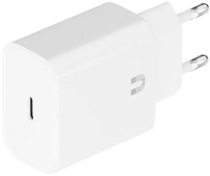 Сетевое зарядное устройство  Uzay,  USB-C,  3A,  белый uz-wc20-tc-015-wh