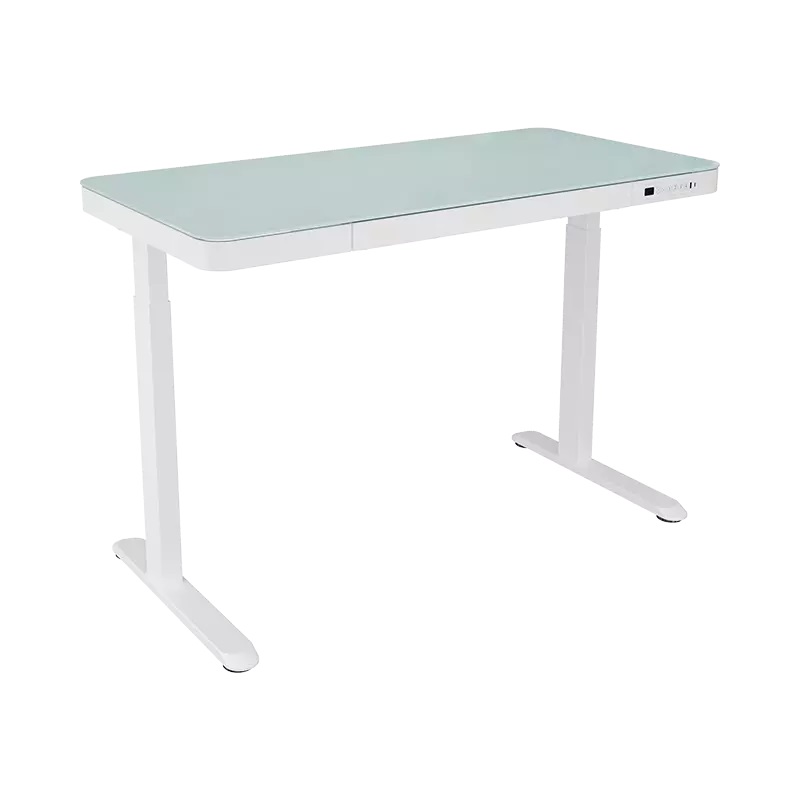 фото Стол с подъемным механизмом xiaomi loctek electric lifting learning desk e7 white/blue