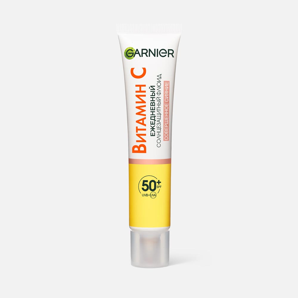 Средство для загара Garnier Skin Naturals Совершенное сияние, с Витамином С, 50 SPF, 40 мл