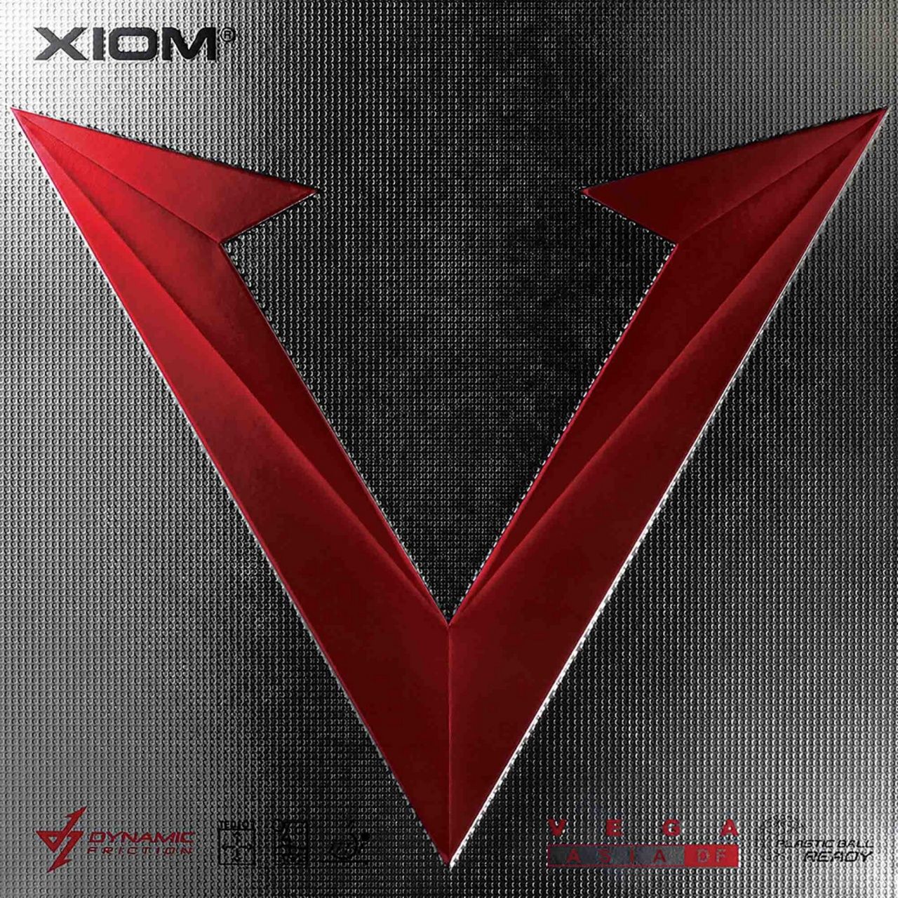 фото Накладка для ракетки xiom vega asia df max red