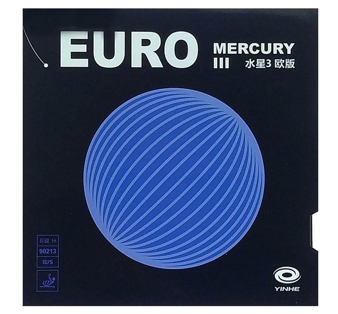 фото Накладка для ракетки yinhe mercury iii euro soft 2.2 red