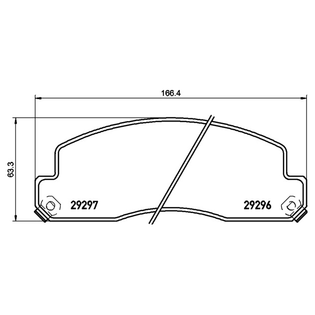 

Колодки Тормозные Передние 300 (Узкая Кабина) Pf1329 NISSHINBO арт.PF1329