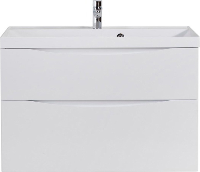 

Тумба с раковиной BelBagno Marino H90 bianco lucido, Белый