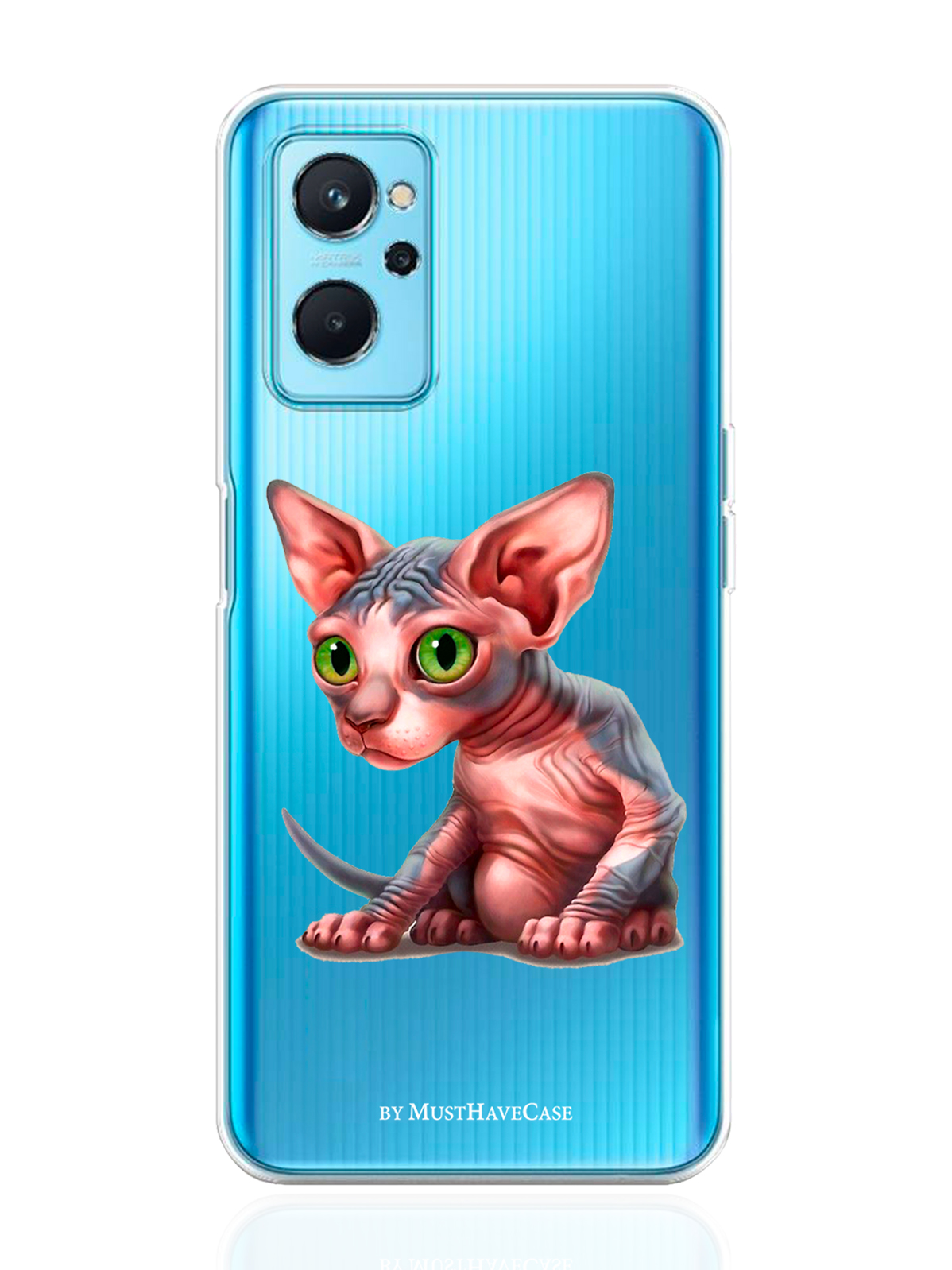 

Чехол MustHaveCase для realme 9i Sphinx/ Сфинкс прозрачный