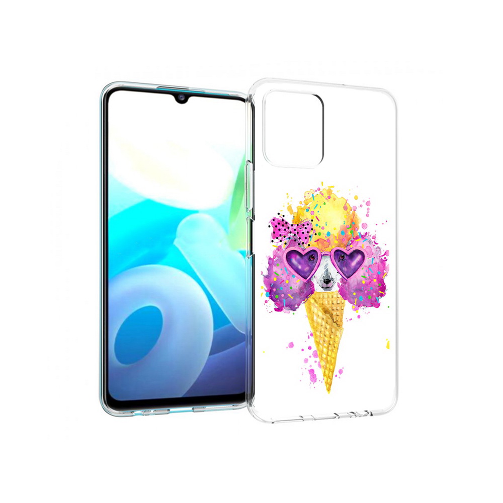 

Чехол MyPads Tocco для Vivo Y15s Рожок (PT224456.390.146), Прозрачный, Tocco