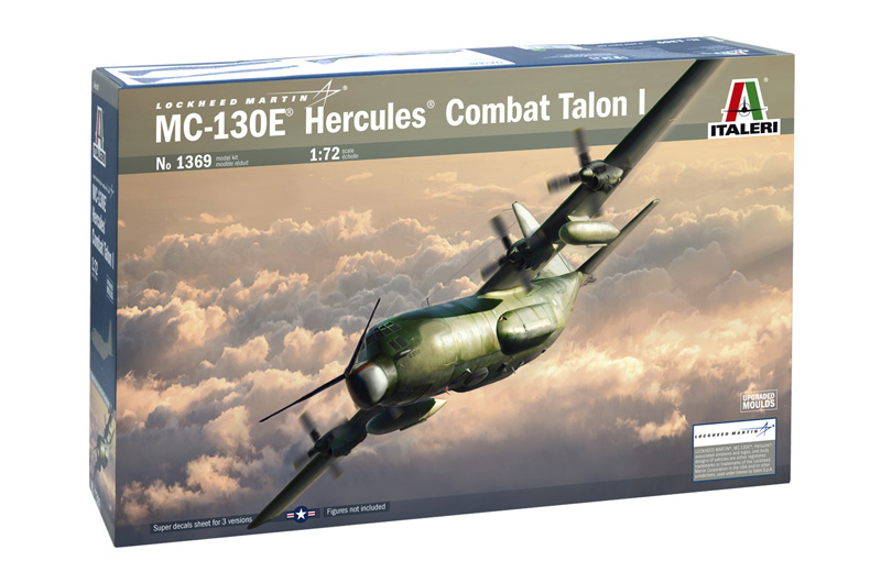 фото Сборная модель italeri 1/72 mc-130e hercules combat talon l 1369