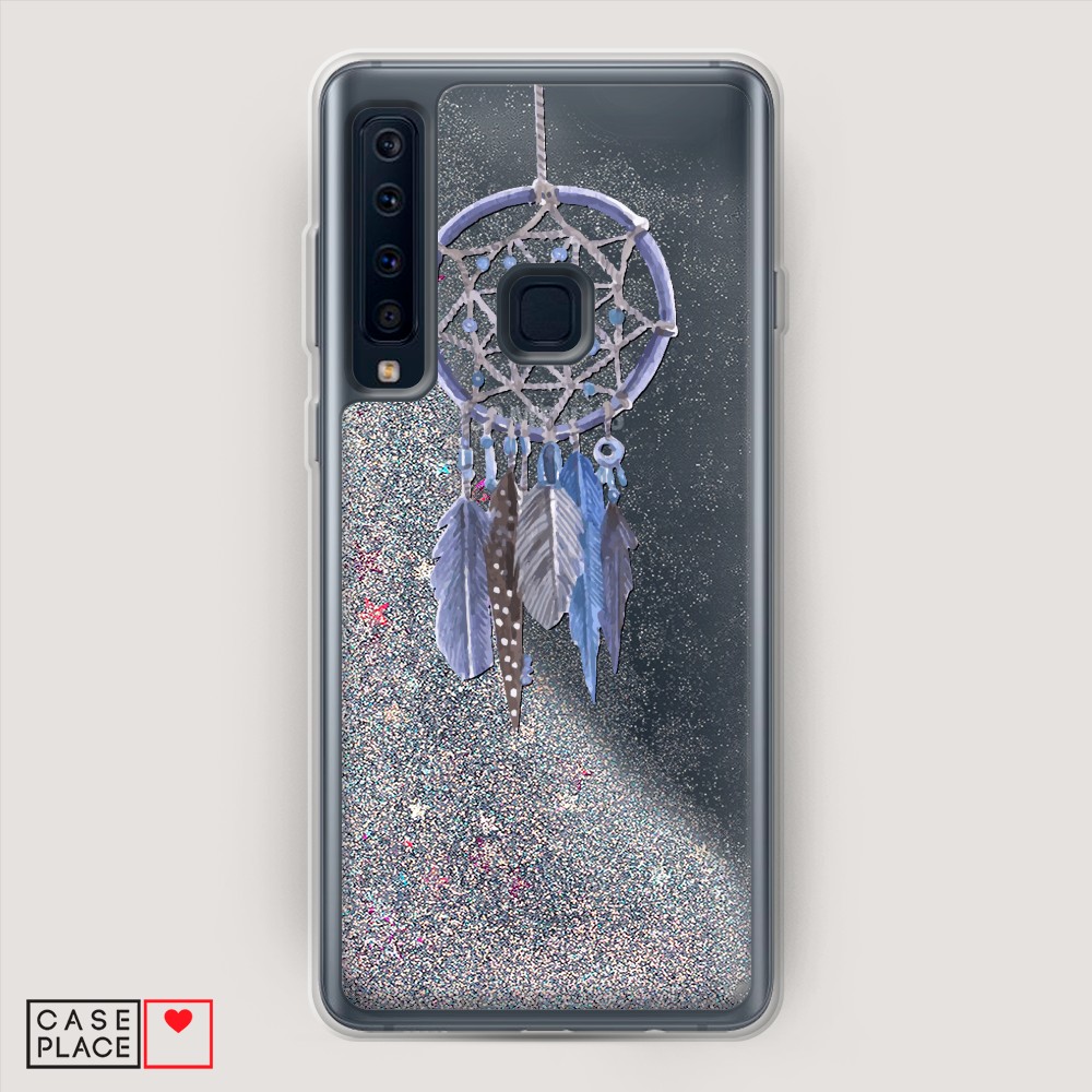 

Жидкий чехол с блестками "Звездный единорог" на Samsung Galaxy A91