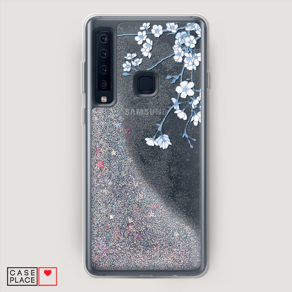 

Жидкий чехол с блестками "Звездный единорог" на Samsung Galaxy A91