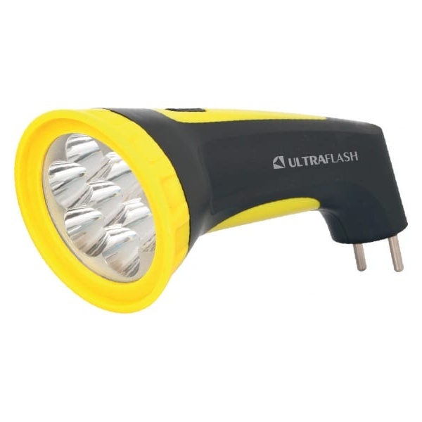 

Фонарь Ultraflash LED 7 светодиодов, Желтый;черный, Ultraflash