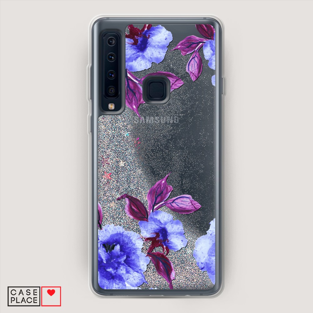 

Жидкий чехол с блестками "Звездный единорог" на Samsung Galaxy A91