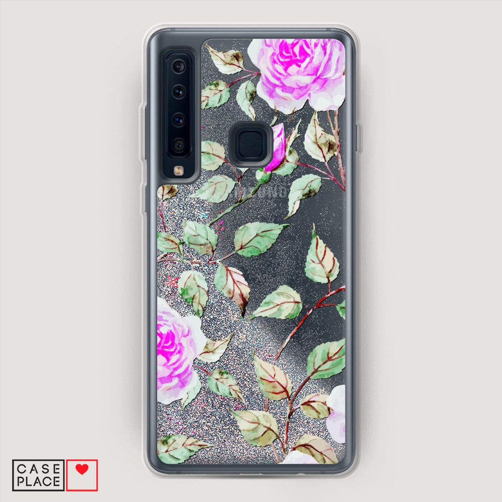 

Жидкий чехол с блестками "Звездный единорог" на Samsung Galaxy A91