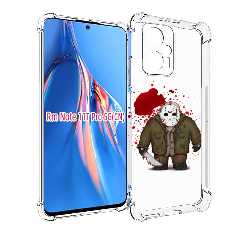 

Чехол MyPads джейсон для Xiaomi Redmi Note 11T Pro / 11T Pro Plus / Poco X4 GT противоу..., Прозрачный, Tocco