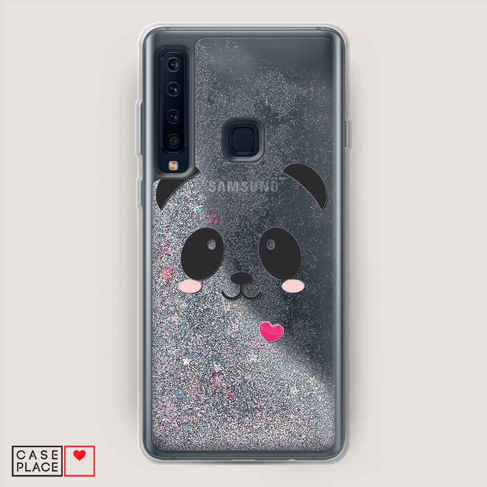 

Жидкий чехол с блестками "Звездный единорог" на Samsung Galaxy A91