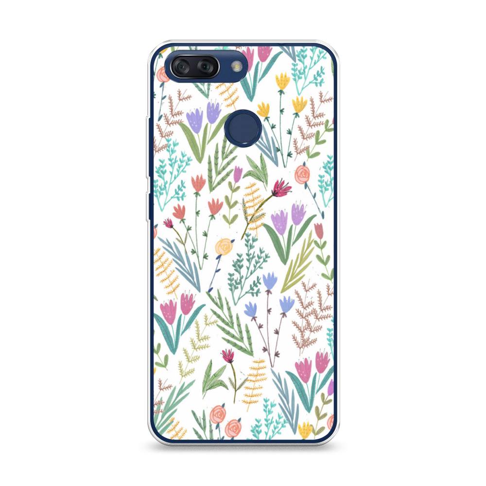 

Чехол Awog на ZTE Blade V9 Vita / ЗТЕ Блэйд V9 Vita "Полевые цветы рисунок", Разноцветный, 132550-8