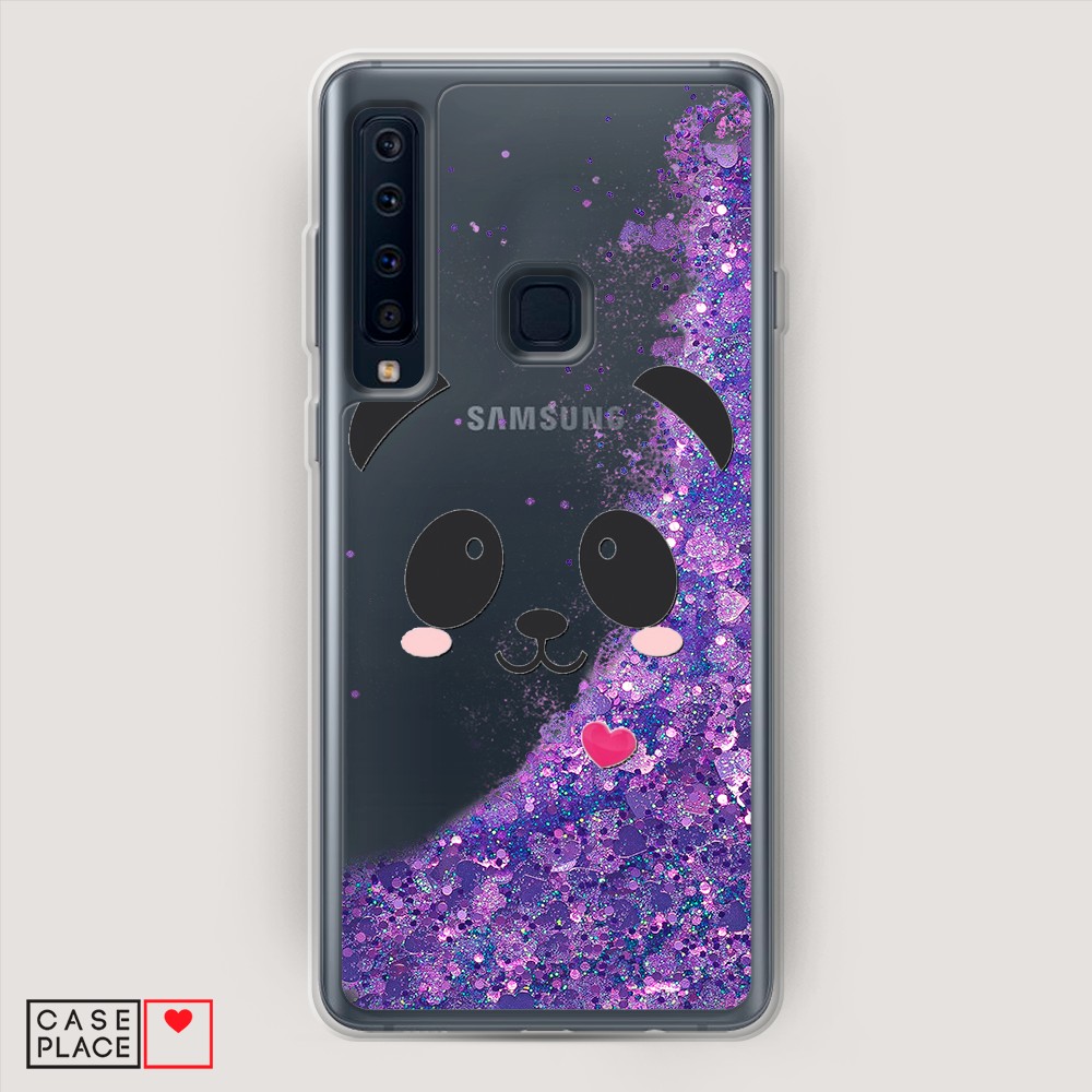 

Чехол Awog "Влюбленный панда контур" на Samsung Galaxy A9 (2018), 26692-1