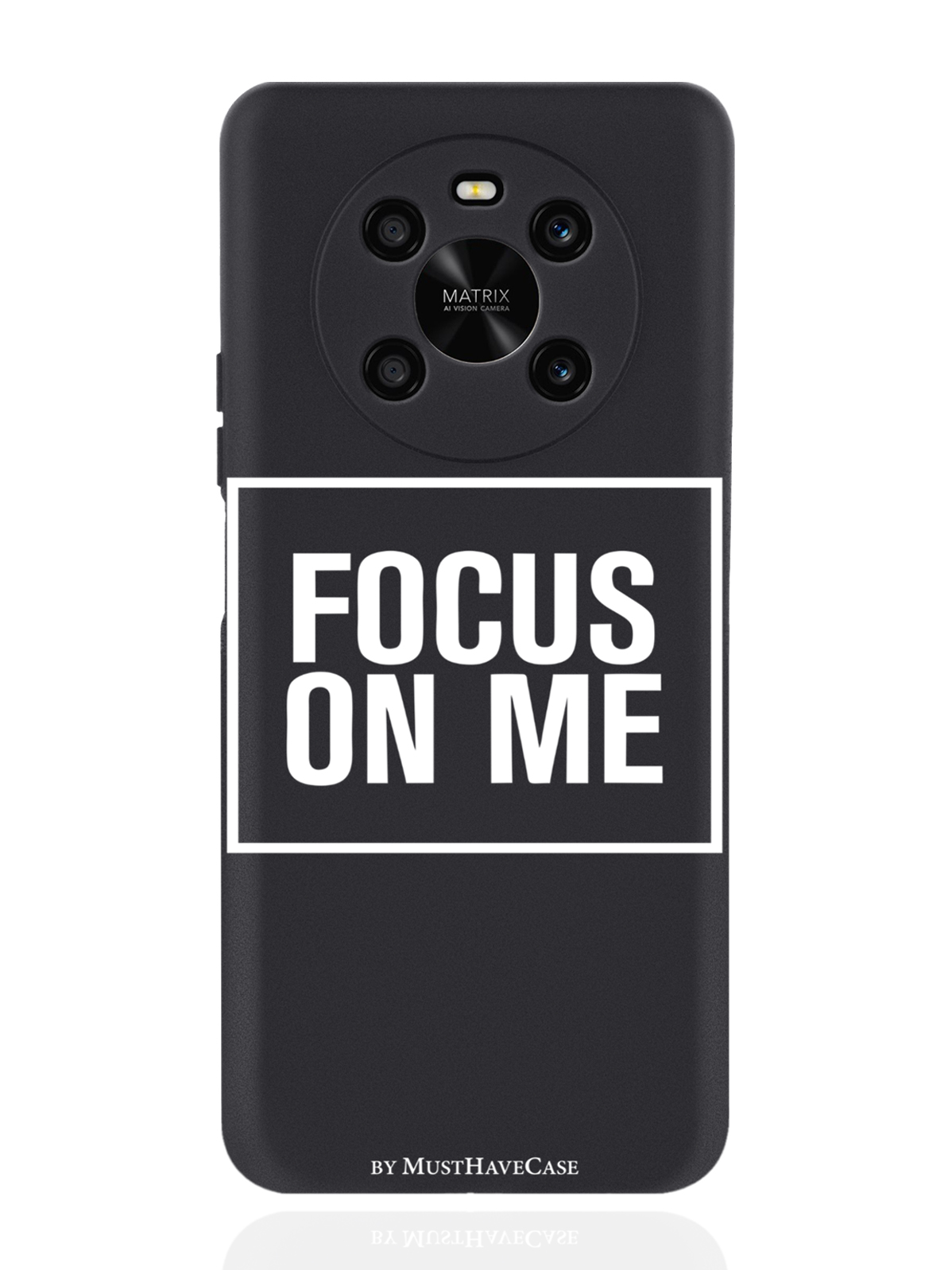 

Чехол MustHaveCase для Honor X9 Focus on me черный, Черный;белый