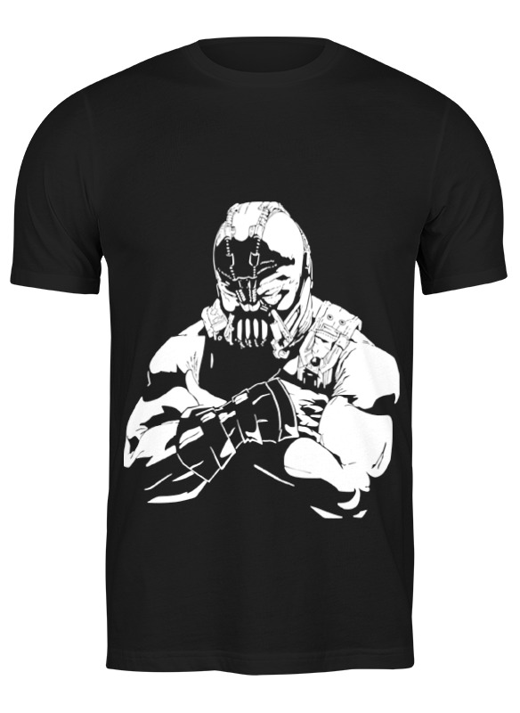 

Футболка мужская Printio Bane - dark knight черная XL, Черный, Bane - dark knight