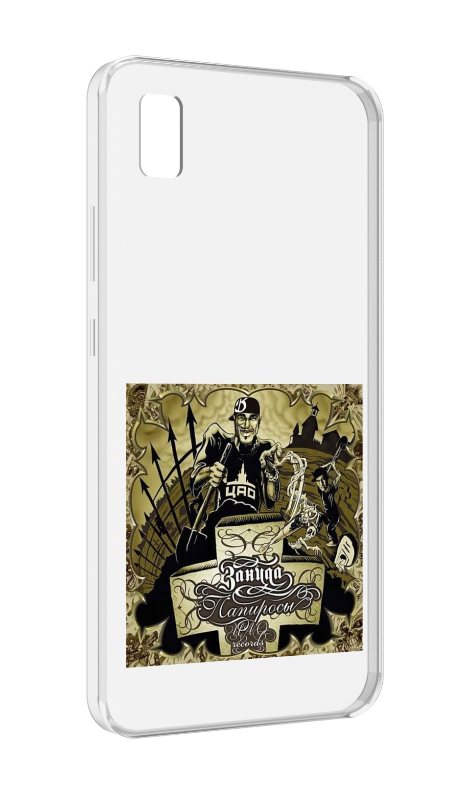 

Чехол MyPads Папиросы Птаха для ZTE BLADE L210, Прозрачный, Tocco