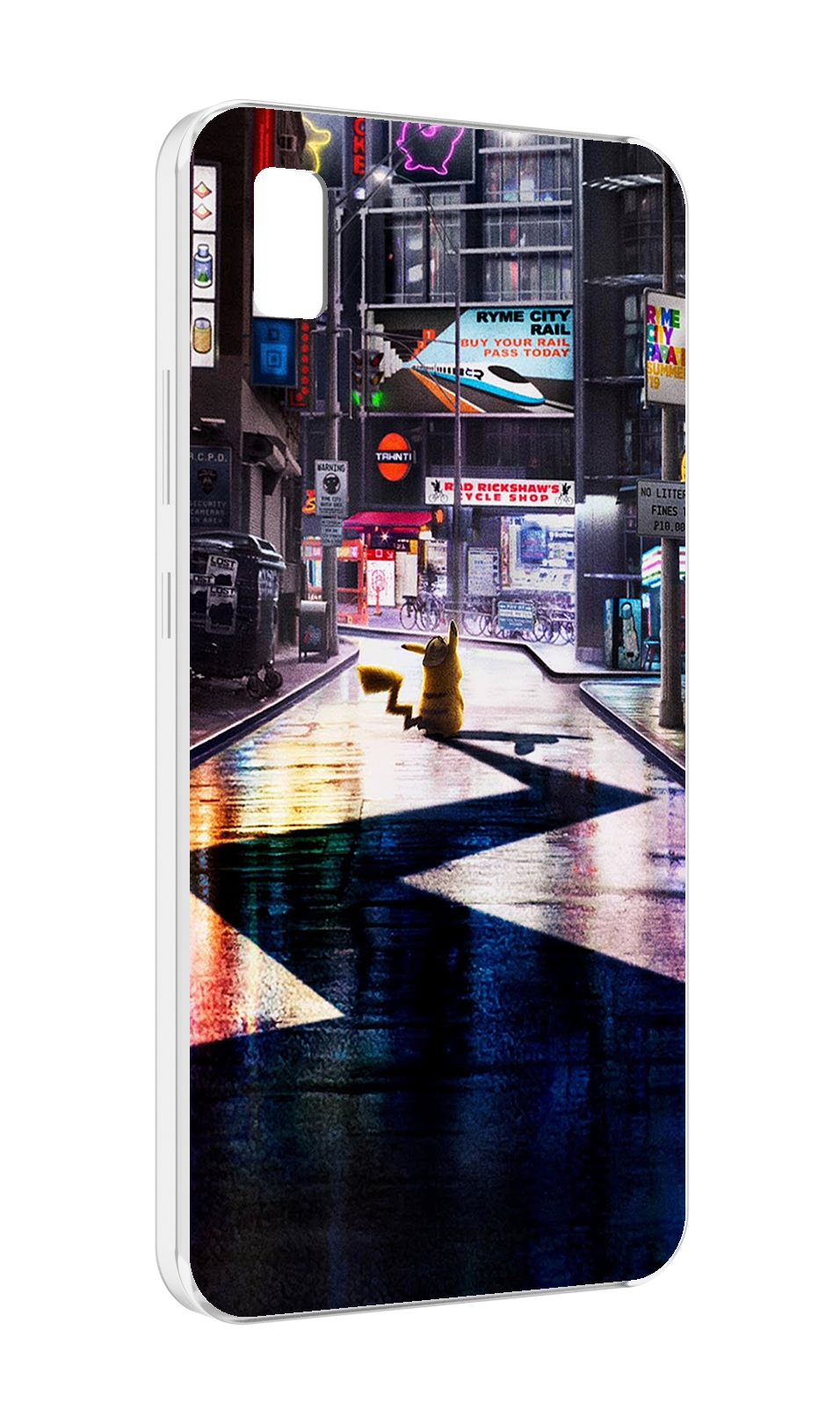 

Чехол MyPads Пикачу-в-городе для ZTE BLADE L210, Прозрачный, Tocco