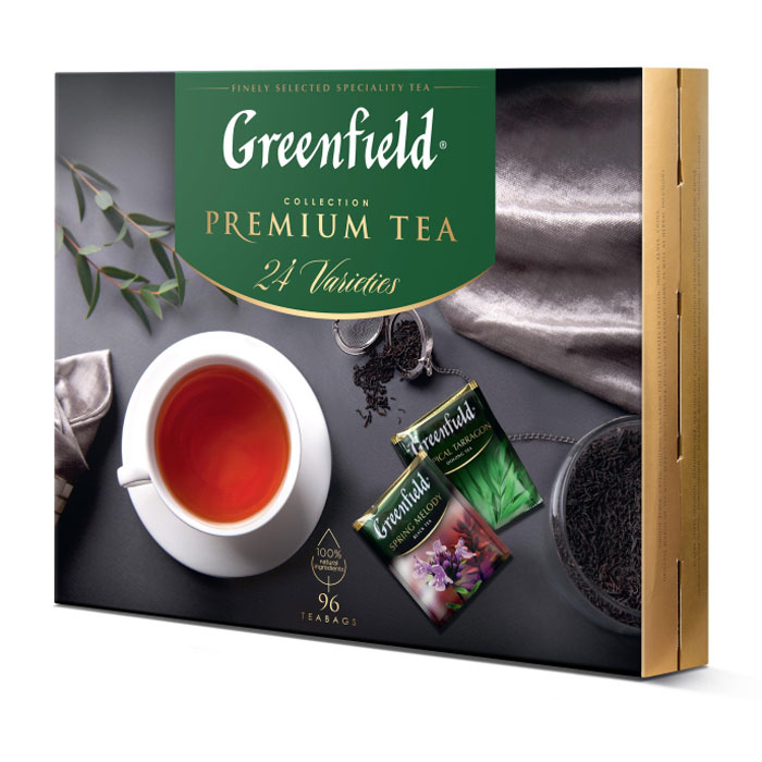 

Чай Premium Tea Collecton 24 сорта, 96пак
