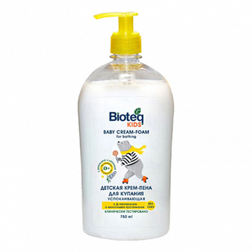 

Крем-пенка Bioteq Kids с лавандой и ромашкой 750 мл
