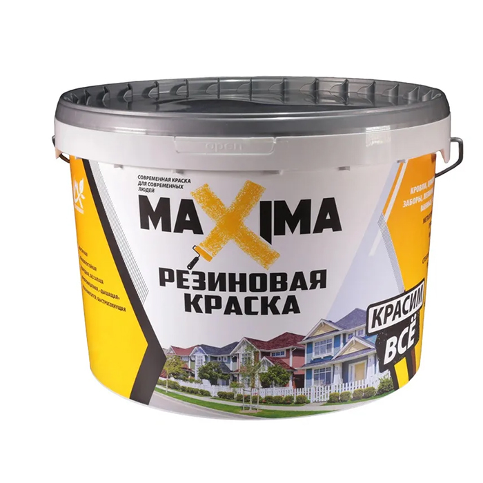 Резиновая краска MAXIMA 111 Уголь 25кг 1329₽