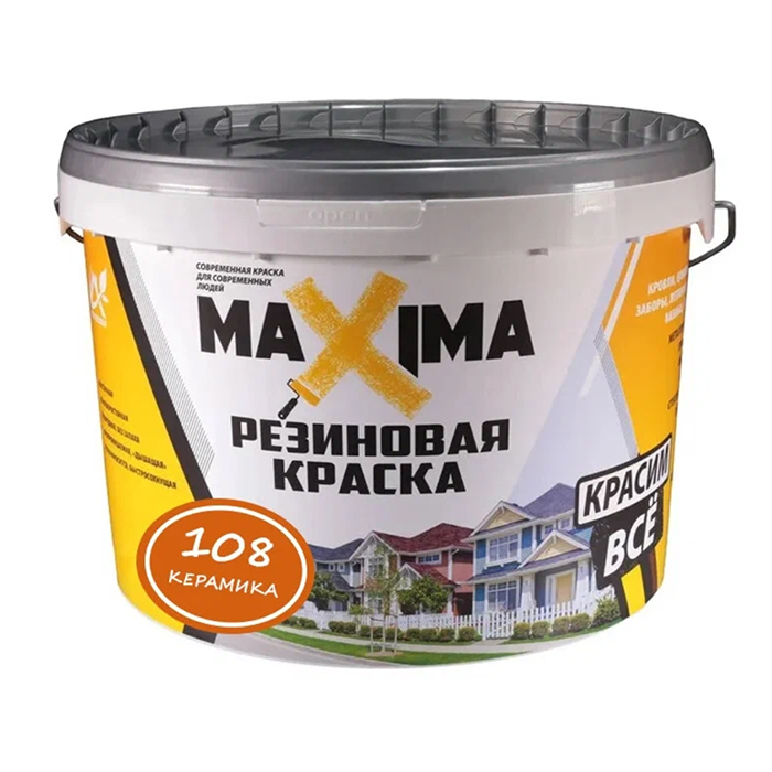 

Резиновая краска MAXIMA №108 Керамика 11кг, 60106