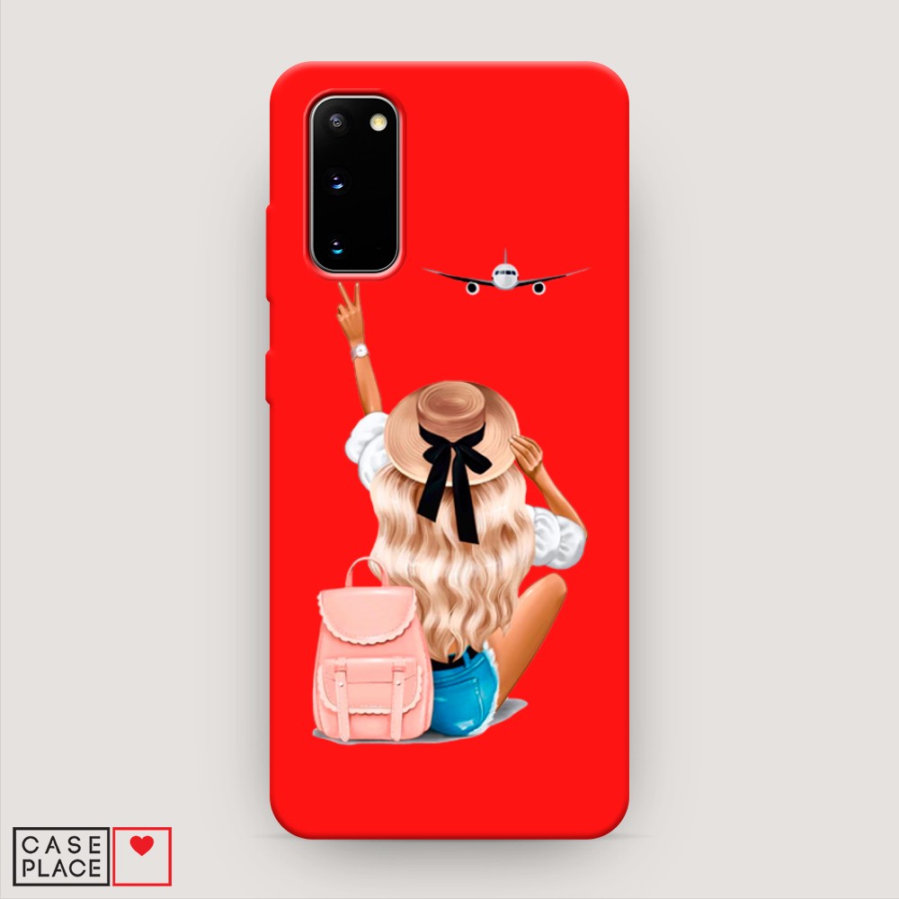 

Чехол Awog на Samsung Galaxy S20 "Автостопом самолетом", Разноцветный, 29253-1