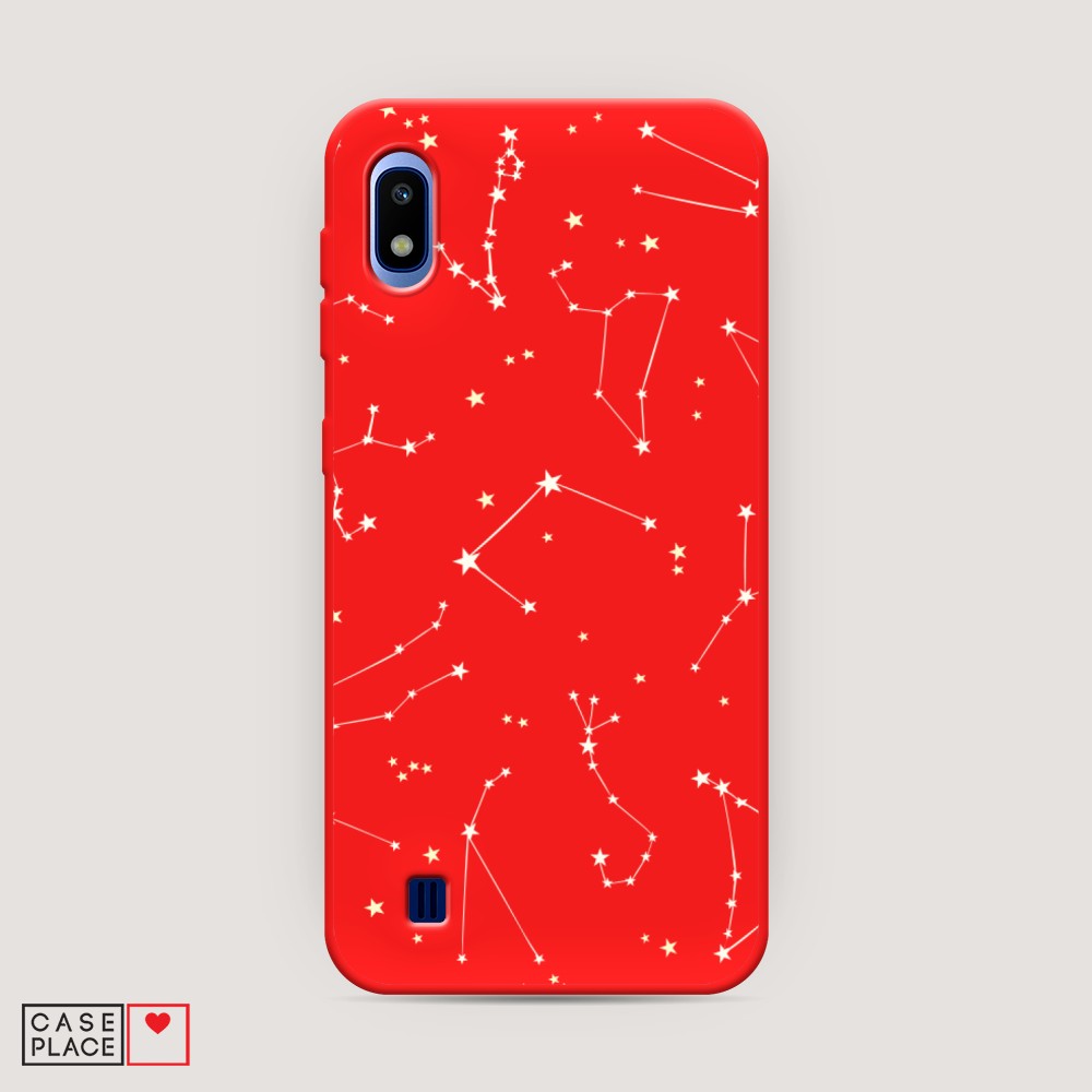 

Матовый силиконовый чехол "Созвездия" на Samsung Galaxy A10, 27953-1