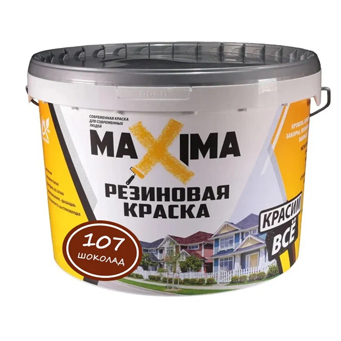 

Резиновая краска MAXIMA №107 Шоколад 11кг, 60103