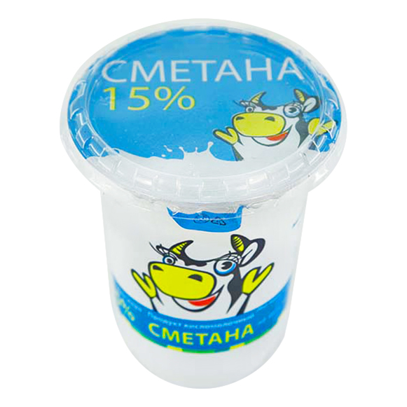

Сметана Тюменьмолоко бзмж 15% 400 г