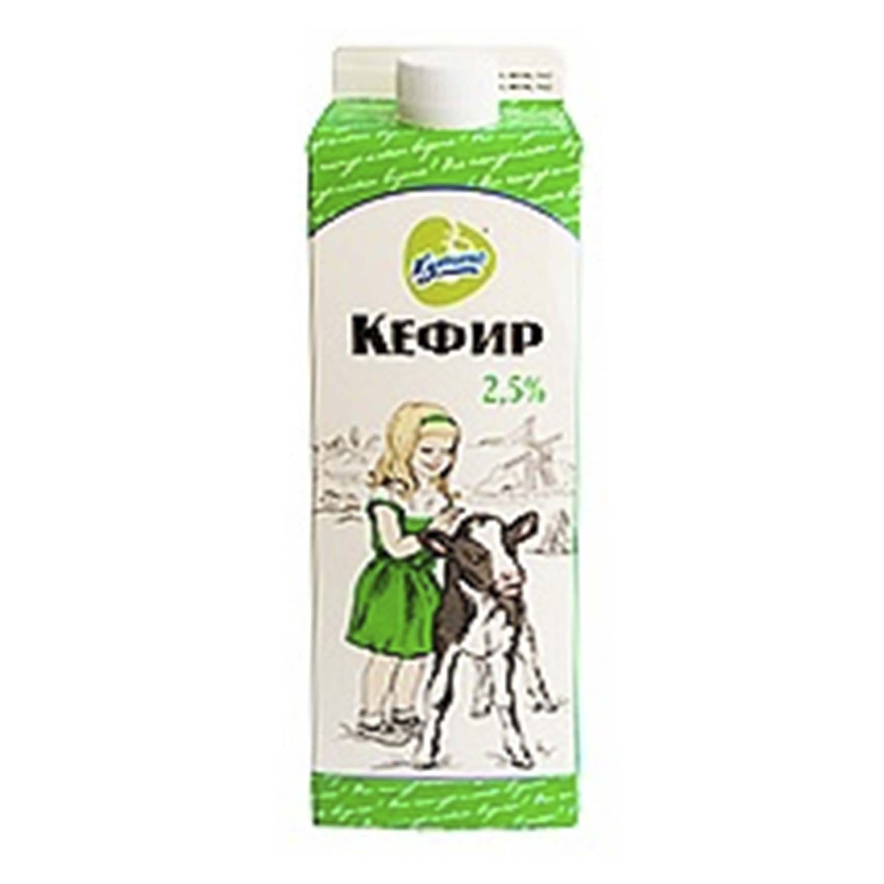 

Кефир Купино 2,5% 900 г бзмж