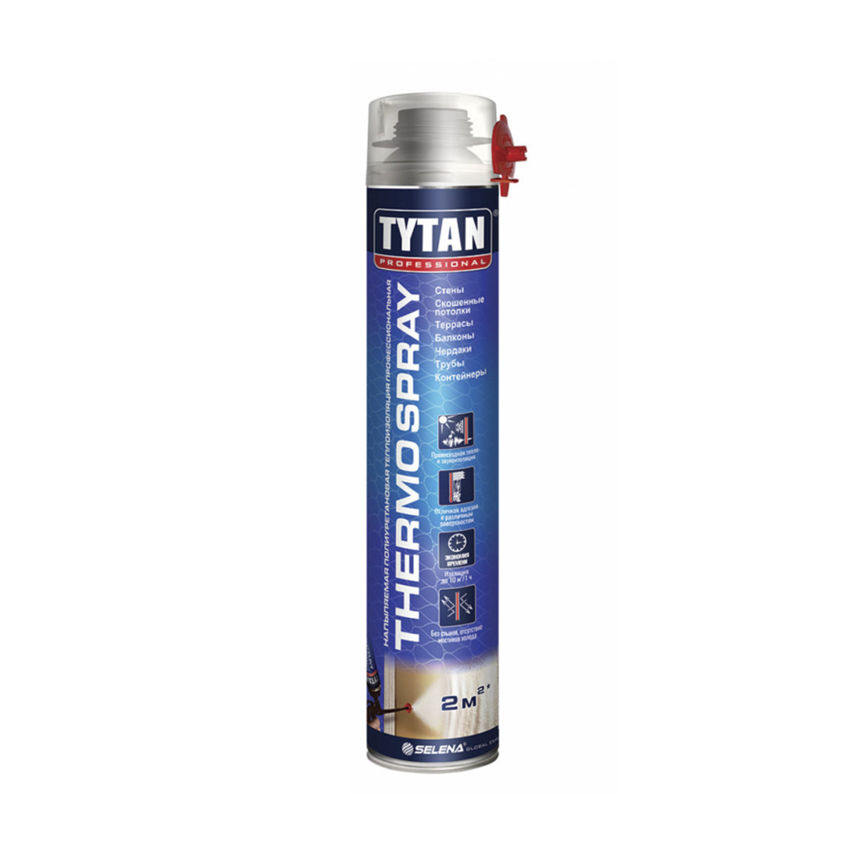 

Монтажная пена Tytan 870 мл, ТЕПЛОИЗОЛЯЦИЯ НАПЫЛЯЕМАЯ "THERMOSPRAY" ПРОФИ 870 МЛ ПОЛИУРЕТАН. (12/672) "TYTAN PROFESSIONAL"