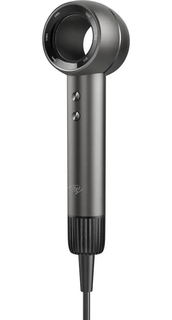 

Фен Itel IHD-73 1300 Вт серебристый, серый, IHD-73