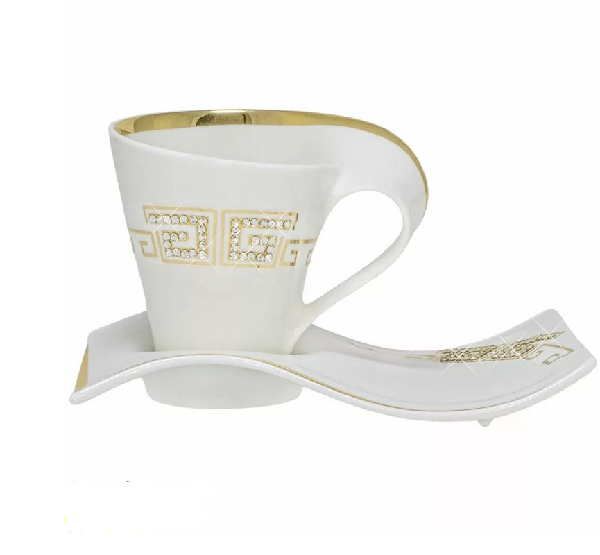 

Чайный набор 2 предмета Givenchi Gold Lenardi 200 мл 108-080