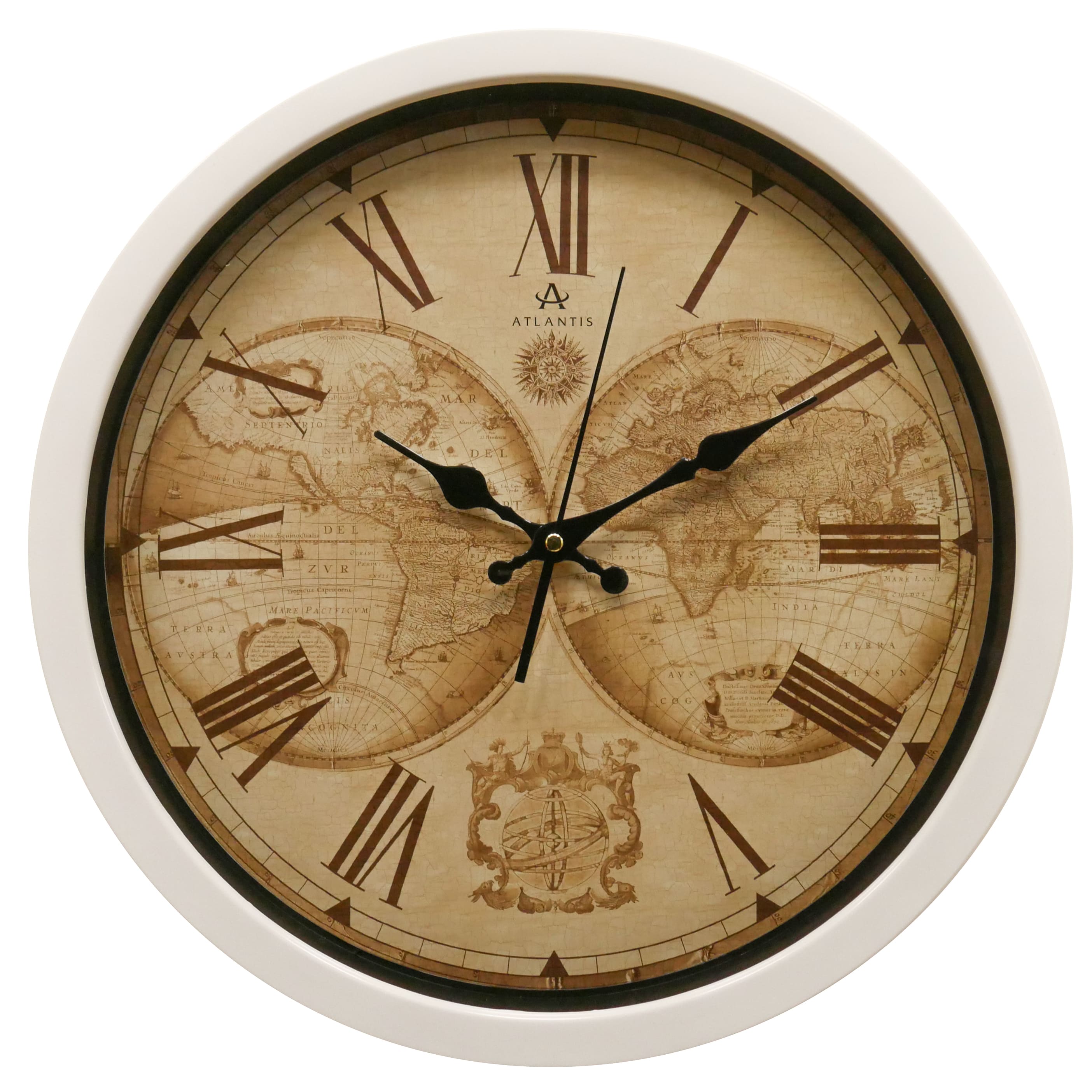 

Интерьерные часы Atlantis TIME S616R48 white, S616R48