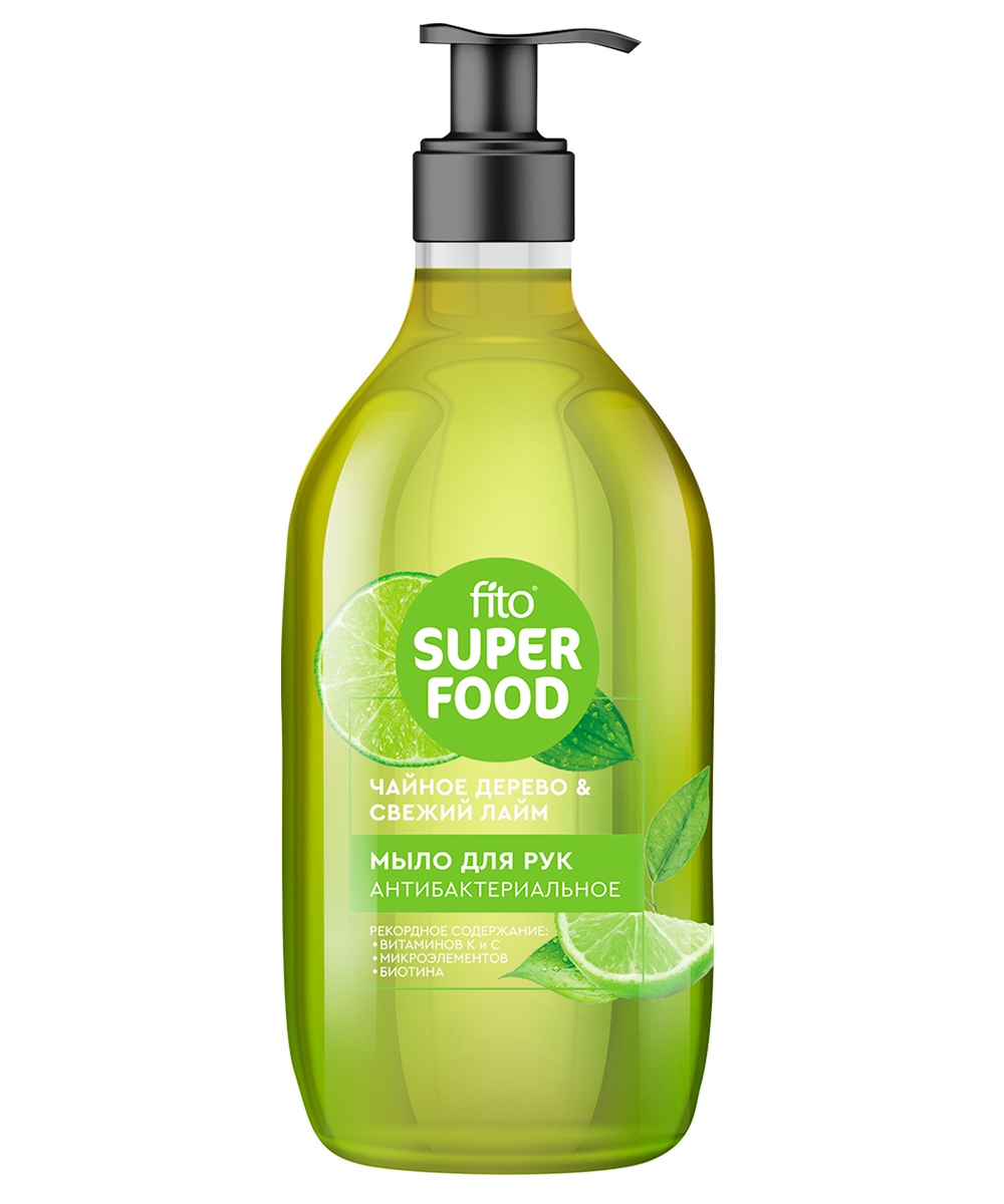 

Туалетное мыло жидкое Fito Superfood антибактериальное 520 мл