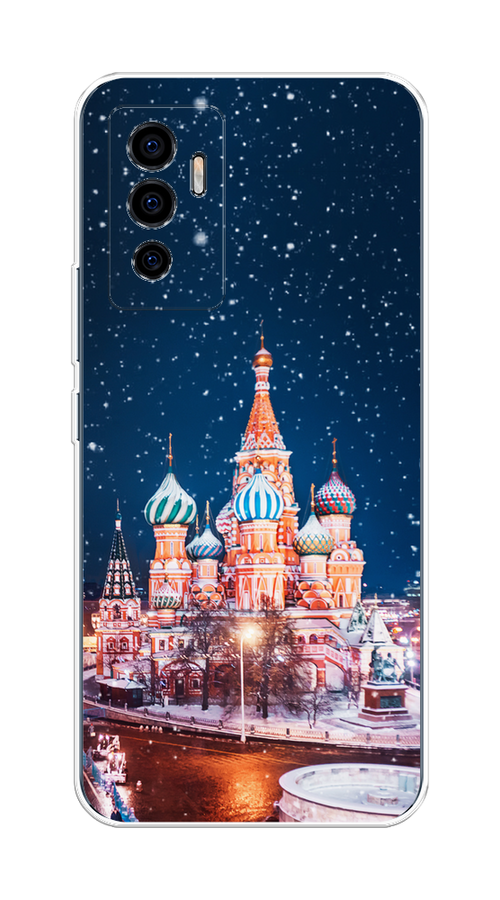 

Чехол на Vivo V23e/Y75 4G "Москва 1", Коричневый;синий;белый, 265950-1