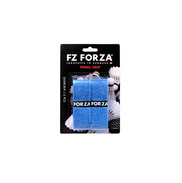 фото Овергрип для теннисной ракетки fz forza grip towel x2 голубой 2 шт