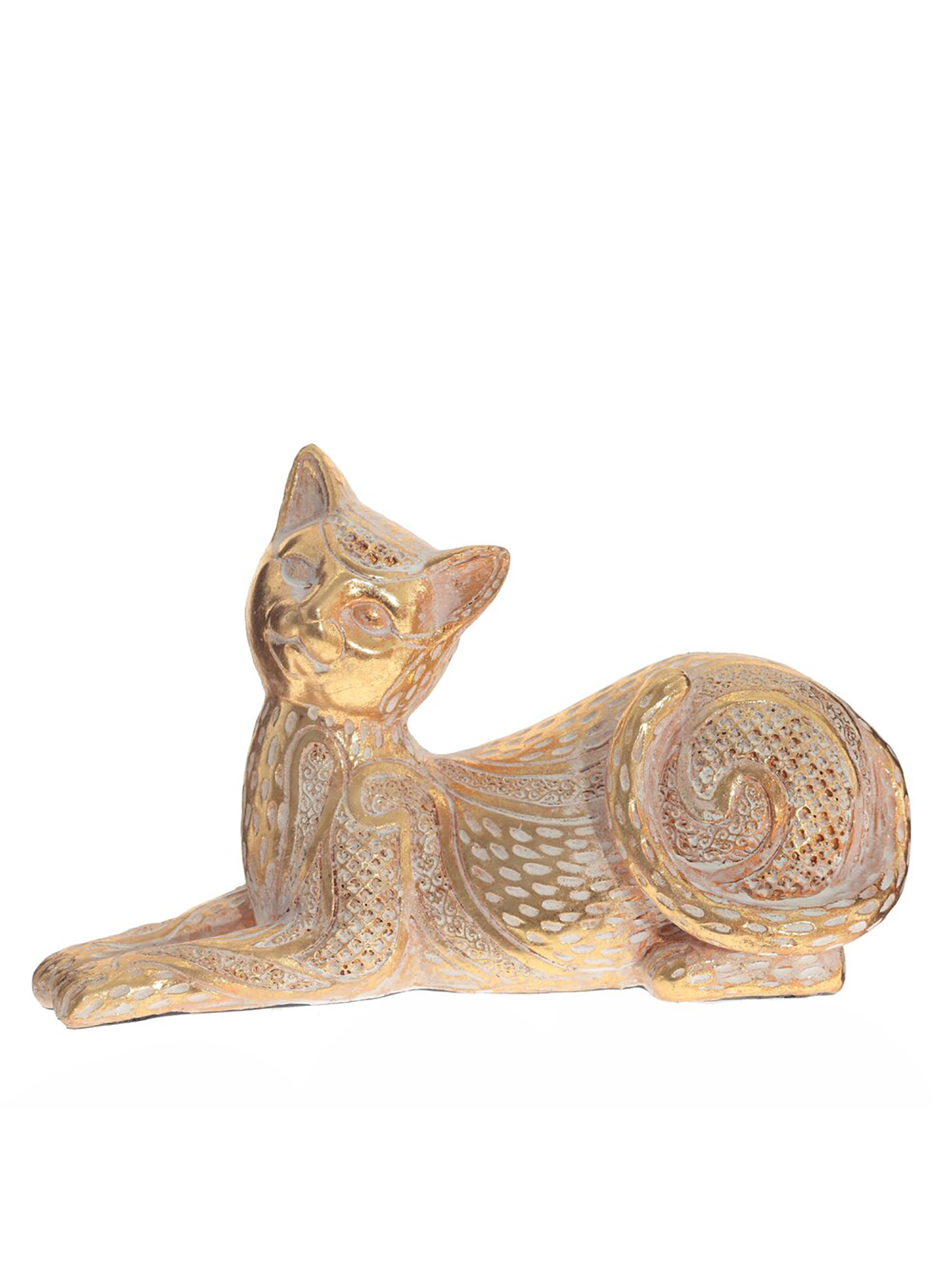 

Фигурка декоративная Кошка ALAT Home 772182, Золотистый
