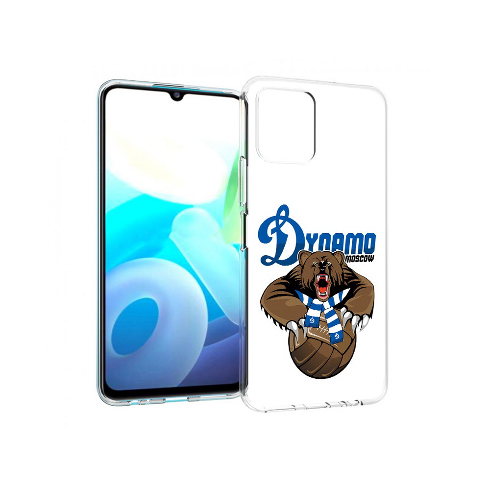 

Чехол MyPads Tocco для Vivo Y15s ФК Динамо медведь (PT224456.390.175), Прозрачный, Tocco