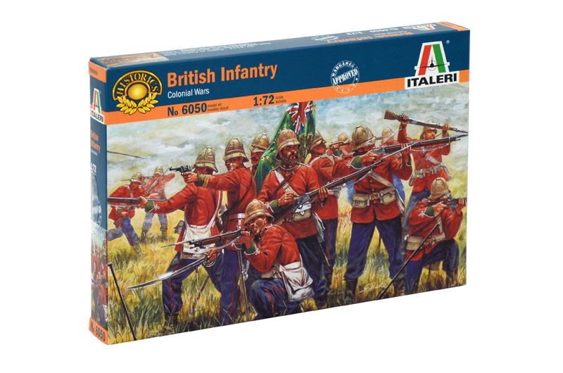 

Сборная модель Italeri 1/72 British Infantry (Zulu War) 6050