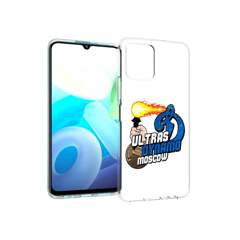 

Чехол MyPads Tocco для Vivo Y15s ФК Динамо (PT224456.390.177), Прозрачный, Tocco