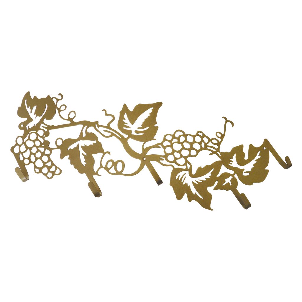 фото Вешалка настенная gala,“виноградная лоза”, металл, золотой. 548*214*29мм, vl006-g тм gala