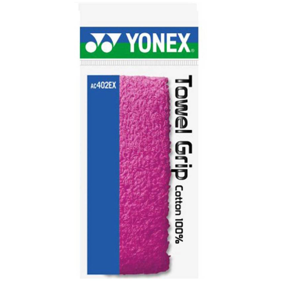 фото Обмотка для ручки ракетки yonex grip towel ac402ex, magenta