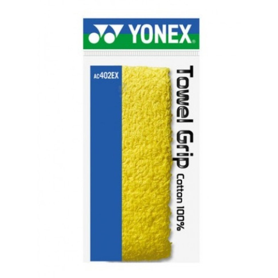 фото Овергрип для теннисной ракетки yonex grip towel ac402ex желтый 1 шт