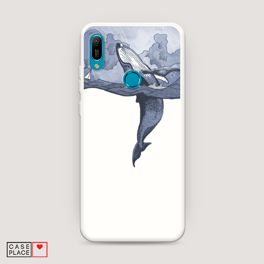 

Чехол Awog на Huawei Y6 2019 "Два измерения", Разноцветный, 68657-1