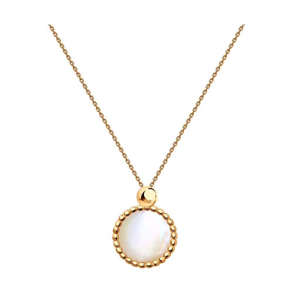 

Колье из серебра 40-45 см Diamant 93-370-01602-1, перламутр, 93-370-01602-1