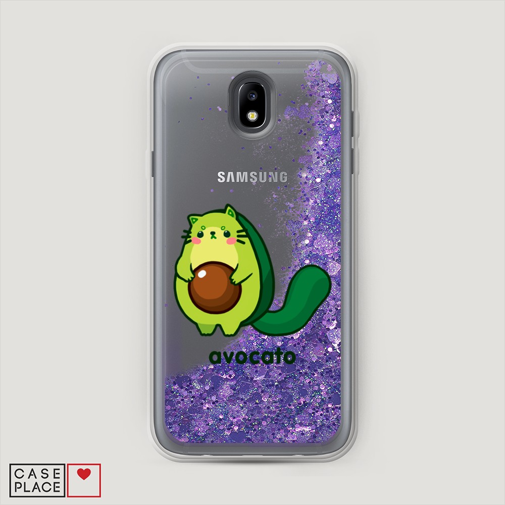 

Жидкий чехол с блестками "Звездный единорог" на Samsung Galaxy A91