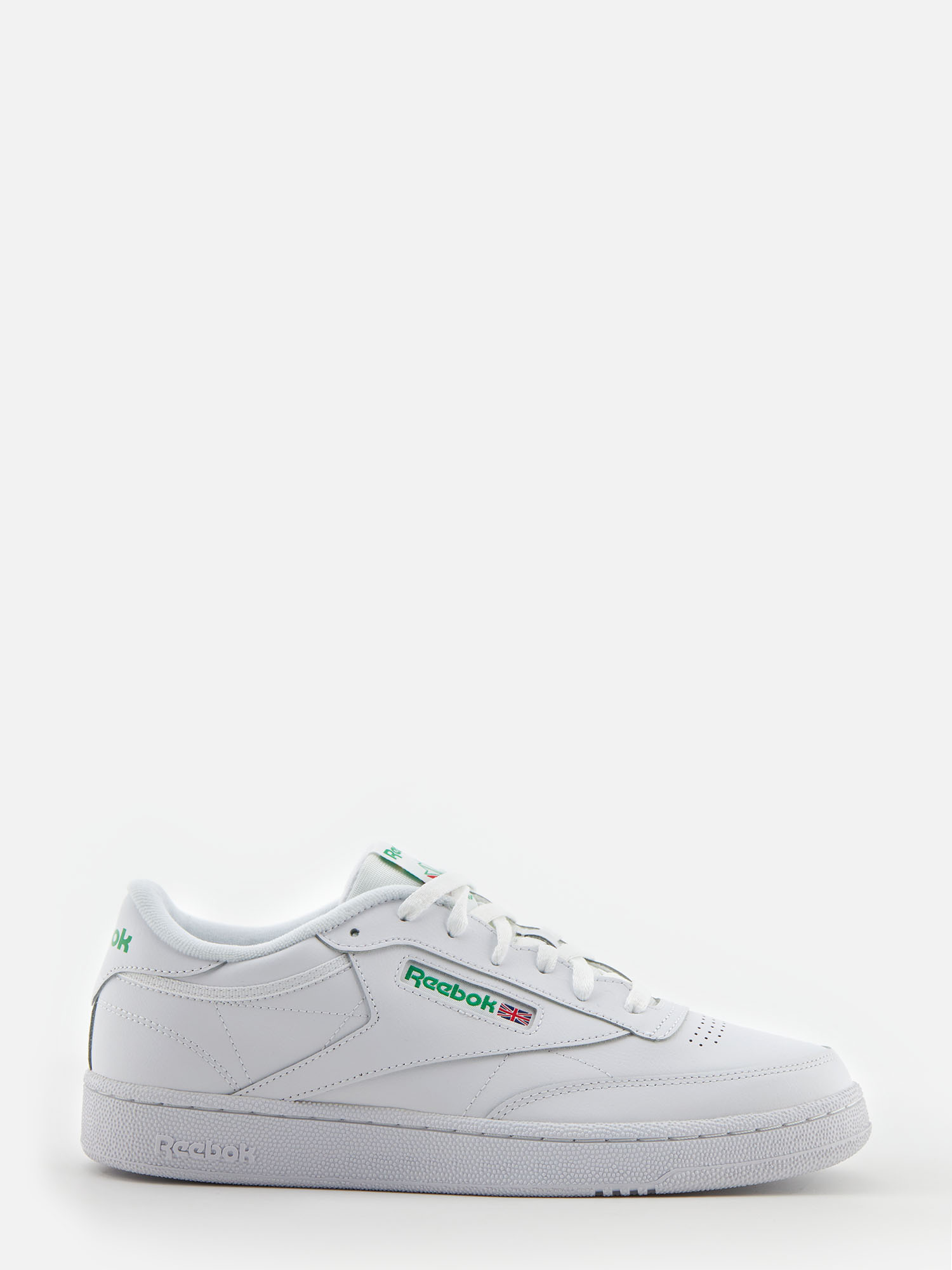 

Кеды мужские Reebok Club C 85 AR0456 белые 7.5 US, Белый, Club C 85